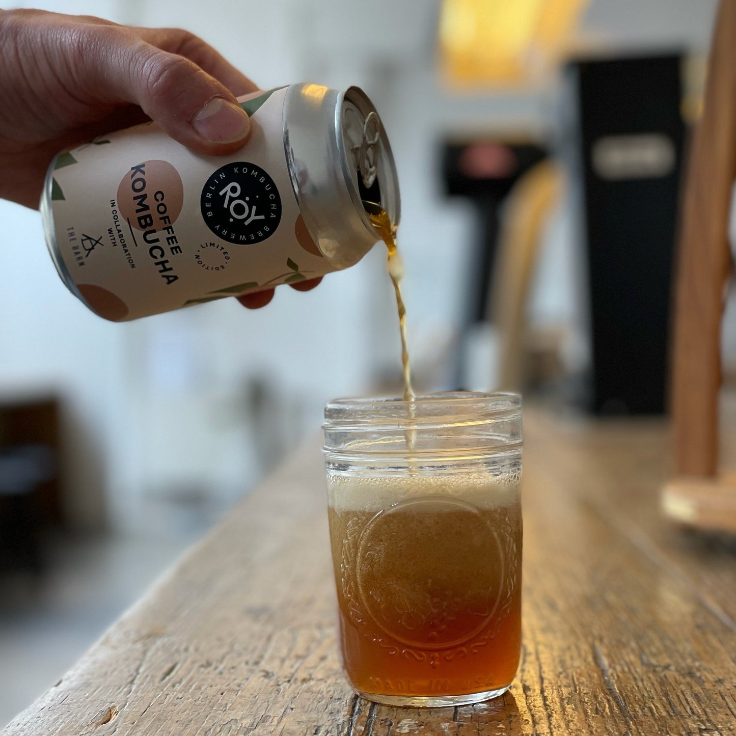ROY x THE BARN COFFEE KOMBUCHA