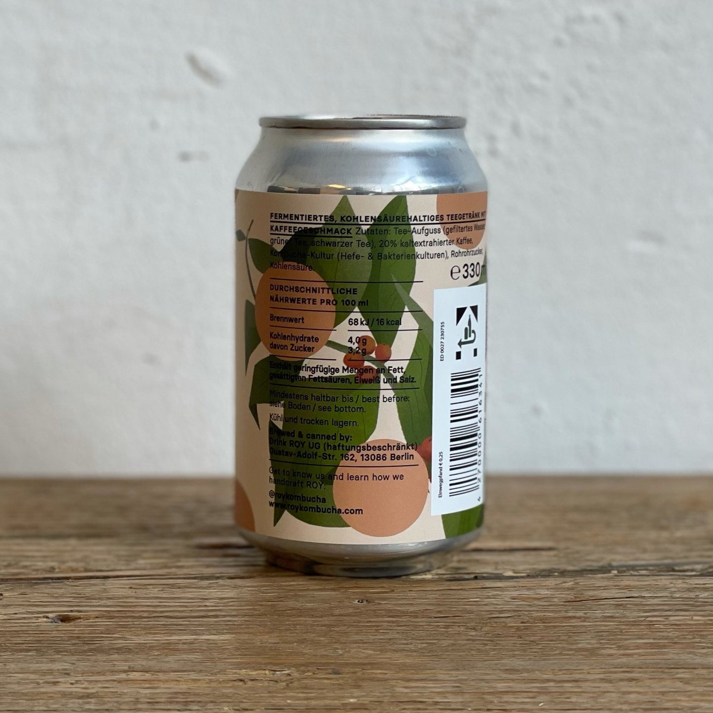 ROY x THE BARN COFFEE KOMBUCHA