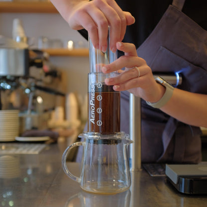 AEROPRESS CLEAR SET - THE BARN Coffee Roasters Berlin