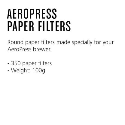 Aeropress Filter paper - details